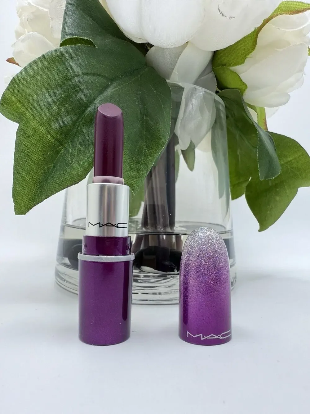 MAC Satin Lipstick REBEL Travel Size 1.7g